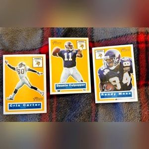 2001 Topps Heritage Vikings Stars